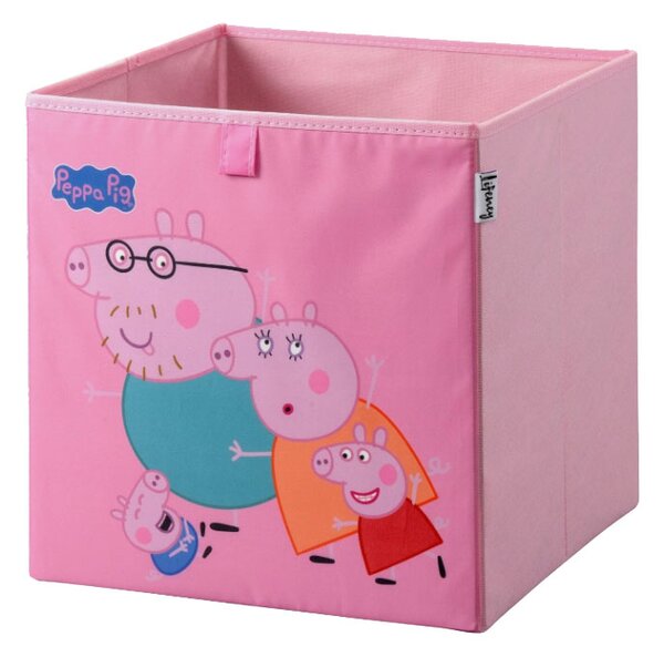 Úložný box s dětským motivem PEPPA PIG set 2 ks vel. 33x33x33 cm mix barev