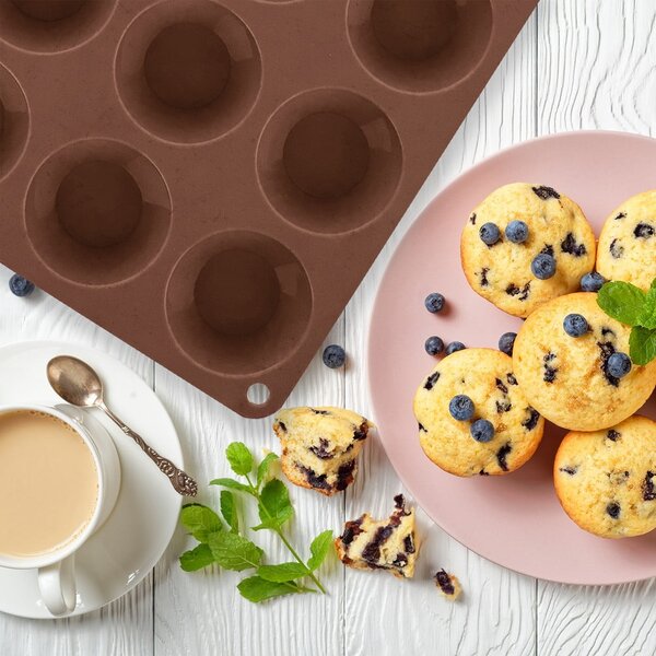 Silikonová forma na pečení muffinů 23,5x29 cm – Orion
