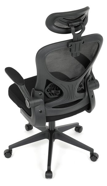 Ergonomická kancelářská židle ALEXANDRE - černá síťovina
