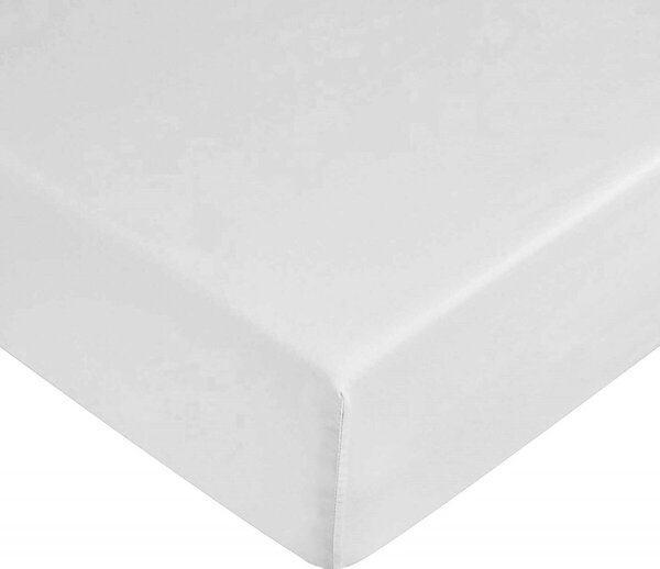Upravitelné prostěradlo Belum Liso Bílý 90 x 200 cm Hladký