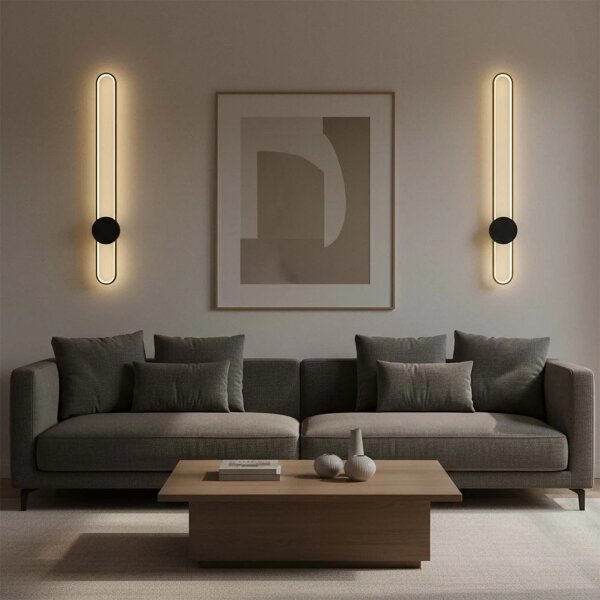 LED Nástěnné svítidlo FLORENTYNA LED/24W/230V 4000K zlatá/černá
