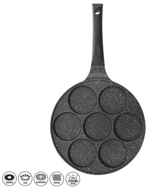 Pánev na volská oka GRANDE, 27 cm, 7 sekcí