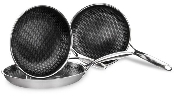 Nerezová pánev s nepřilnavým povrchem COOKCELL