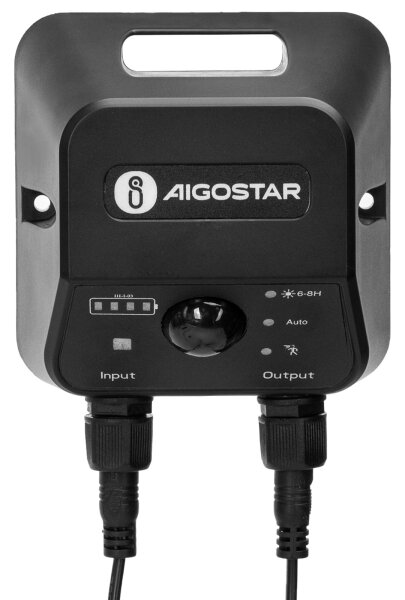 Aigostar - LED Solární lustr se senzorem 2xLED/35W/12V 6000mAh 6500K pr.15cm+DO
