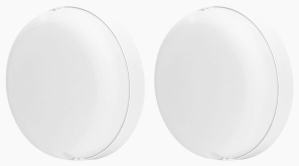 Aigostar - LED Solární stropní svítidlo 2xLED/35W/3,7V 6000 mAh IP65 + DO