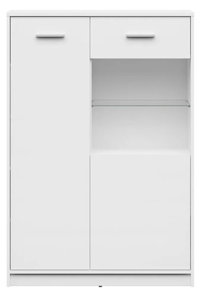 NEPO PLUS vitrína REG1D1W/90, bílá
