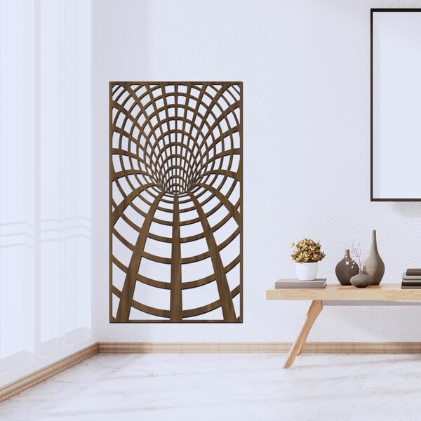Dřevo života | Dekorační panel na zeď TUNEL | Rozměry (cm): 45x80 | Barva: Ořech