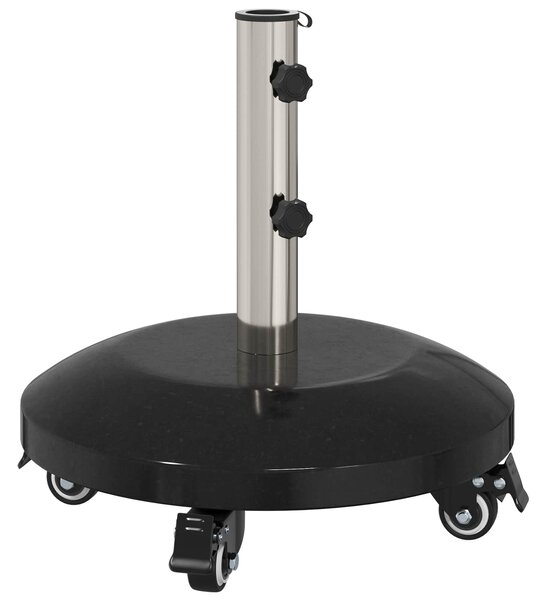 Základna slunečníku z granitu s kolečky pro tyče 40-50 mm 29 kg