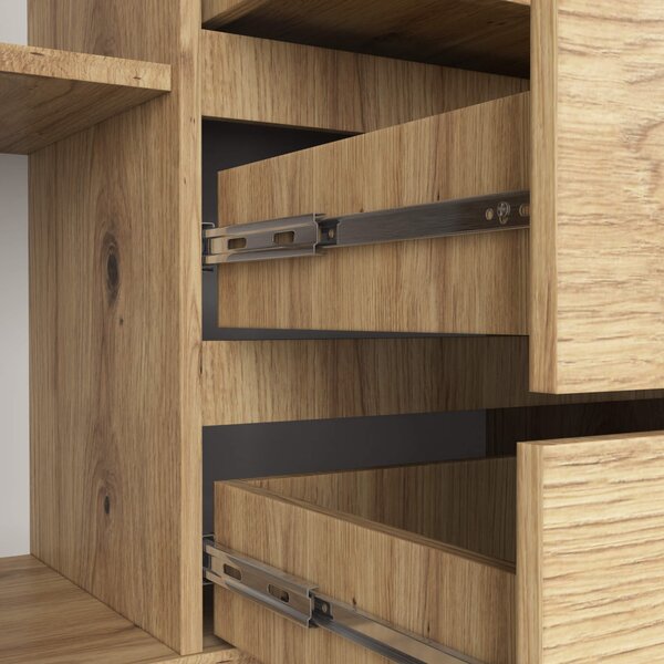 Ak furniture Komoda Inbia K 160 cm dub artisan