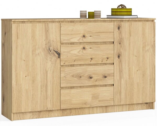 Ak furniture Komoda Inbia K 160 cm dub artisan