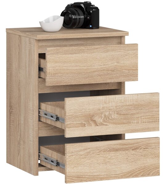 Ak furniture Komoda CL3 40 cm dub sonoma