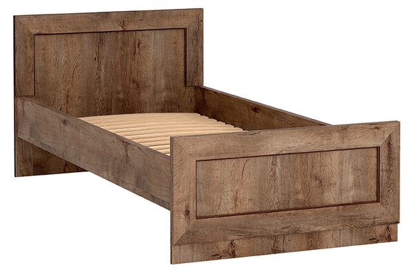 Jednolůžková postel GIADA - 90x200, dub lefkas