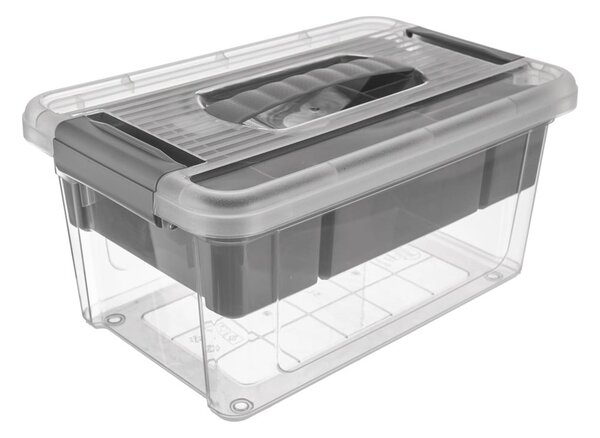 Plastový úložný box s víkem 35x23x17 cm Multi Stormax – Orion