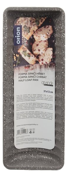 Kovová forma na pečení srnčího hřbetu 12x31 cm Grande – Orion