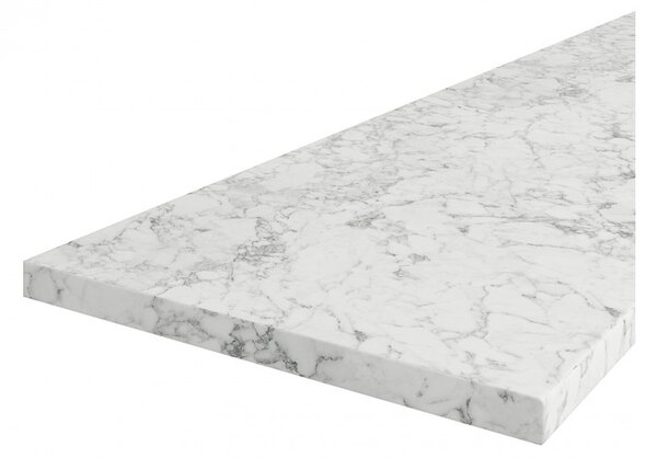 Kuchyňská deska JAIDA 4 - 250x120x3,8 cm, mramor carara