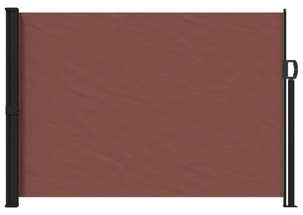 Výsuvná boční markýza Hnědá 300 x 170 cm Polyester