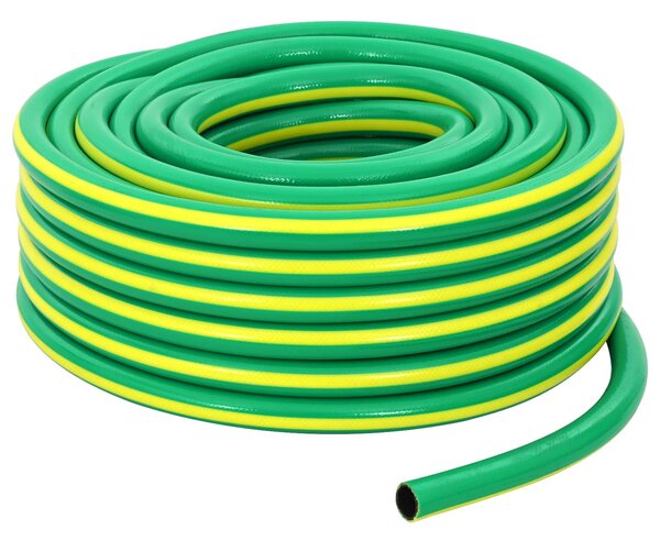 Zahradní hadice 5-vrstvá Zelená a žlutá 3 / 4'' 20 m PVC
