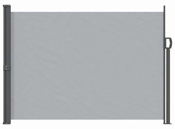 Výsuvná boční markýza 120 x 300 cm 100% polyester, železo, ocel