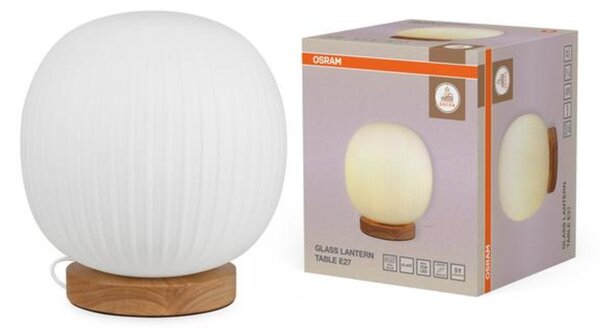 LEDVANCE stolní svítidlo Decor Glass Lantern E27 220-240 V