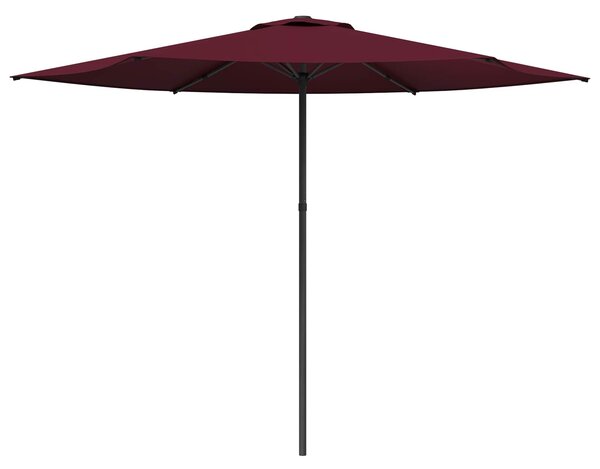 Zahradní slunečník 300 x 300 cm Polyester Obdélníkový