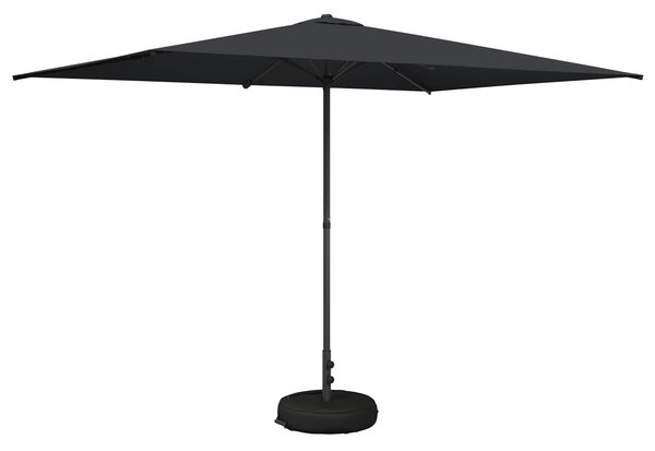 Zahradní slunečník s podstavcem 200 x 300 cm Polyester