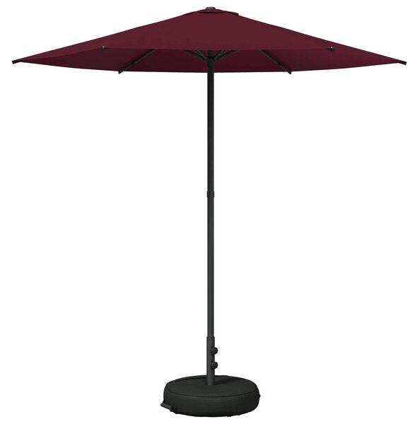 Zahradní slunečník s podstavcem 230 x 230 cm Polyester