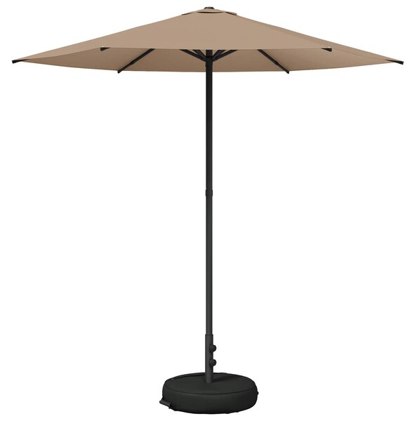 Zahradní slunečník s podstavcem 230 x 230 cm Polyester