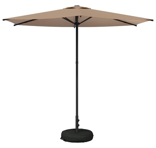 Zahradní slunečník s podstavcem 270 x 270 cm Polyester