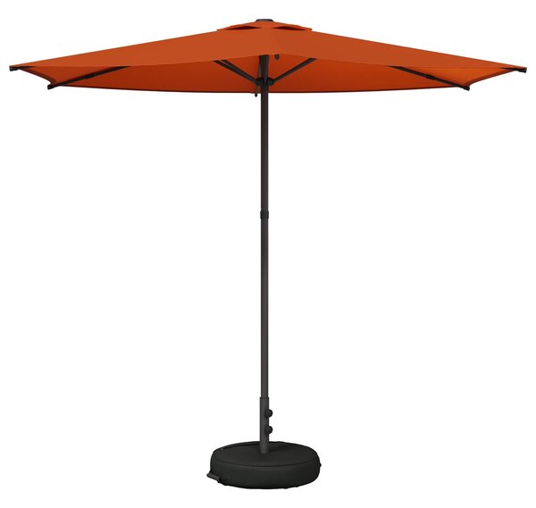 Zahradní slunečník s podstavcem 270 x 270 cm Polyester