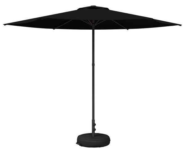 Zahradní slunečník s podstavcem 300 x 300 cm Polyester