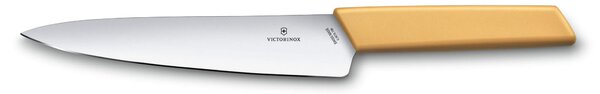 VICTORINOX Nůž kuchyňský Swiss Modern 19 cm medově hnědý