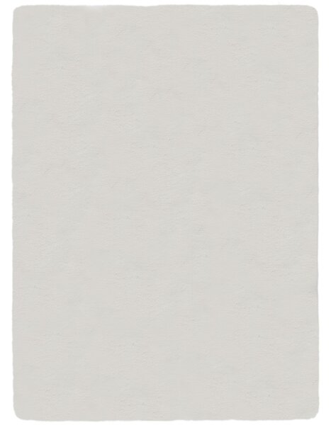 Flair Rugs, Kusový koberec Ivy Faux Fur Cream, 120x170, bílá, ložnice