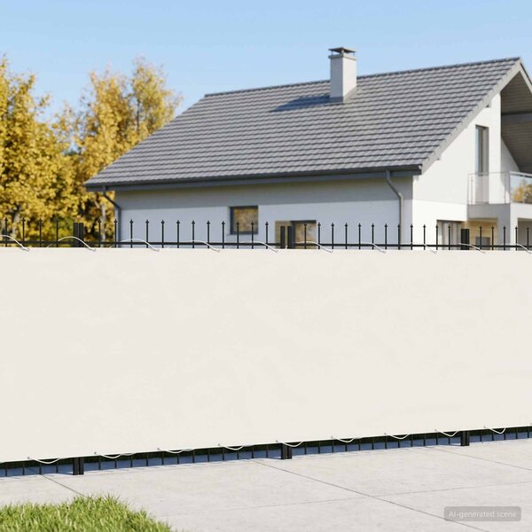 Zástěna na balkon 200 x 800 cm Látka s PU povrchovou úpravou