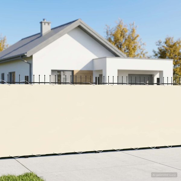 Zástěna na balkon 180 x 1000 cm Látka s PU povrchovou úpravou