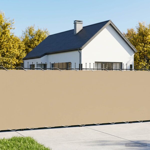 Zástěna na balkon 150 x 1000 cm Látka s PU povrchovou úpravou