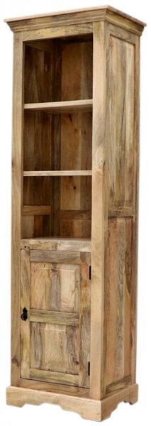 Knihovna Guru 60x200x45 z masivu mango