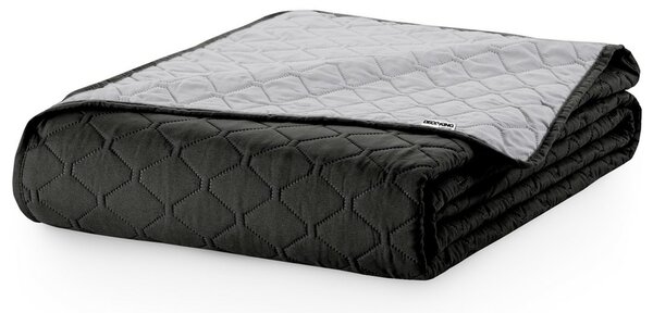 DecoKing Přehoz na postel Axel silver - bla, 220 x 240 cm, 220 x 240 cm
