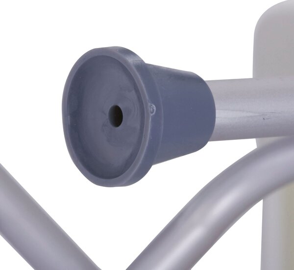 MSV nastavitelné sedátko do sprchy SAFE, skládací, bílé, hliník, 65-68,5 cm, do 100 kg