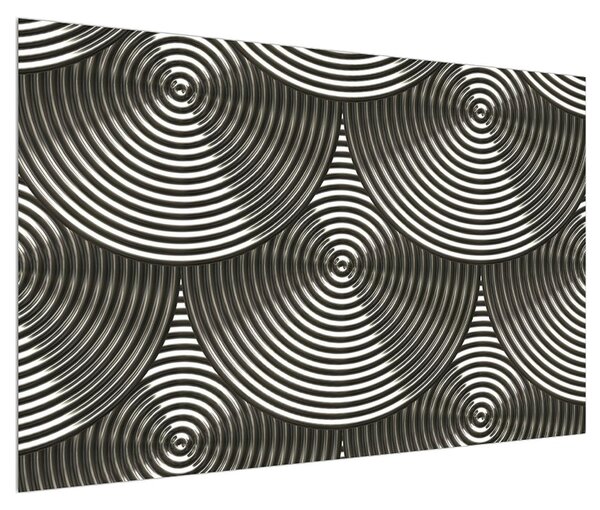 Abstraktní obraz - tvary (120x80 cm)