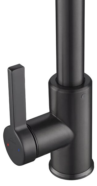 Invena Nelia kuchyňská baterie stojící černá BZ-34-004