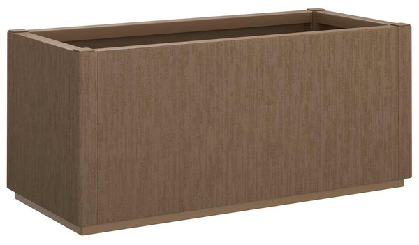 Zahradní květinový box Hnědá 80 x 36 x 35 cm PP
