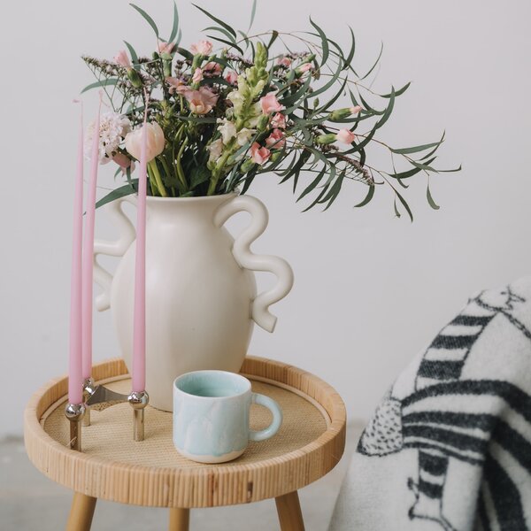Svíčka Taper 32 cm – 38 Rose Quarts – set 2 ks