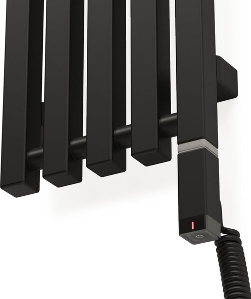 Oltens Stang (s) elektrický radiátor 180x23 cm černá mat 55126300