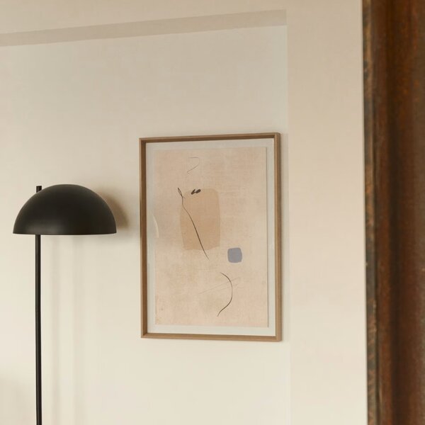 --25 % Dny MOMENTI– Abstraktní obraz Kave Home Sormi 70 x 50 cm
