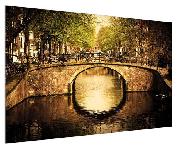 Obraz Amsterdamu (120x80 cm)