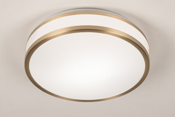 Stropní koupelnové svítidlo Aston Gold II (LMD)