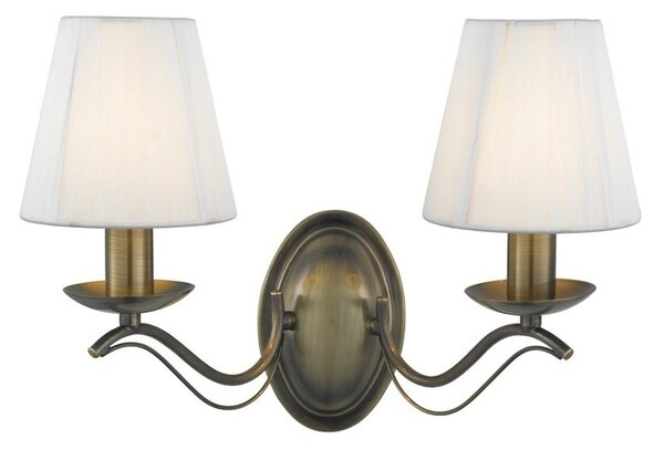 Searchlight 9822-2AB Andretti nástěnné svítidlo 2xE14