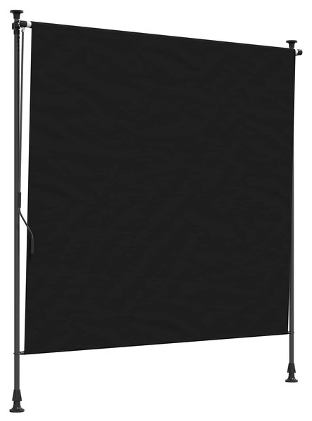 Venkovní Roleta Černá 120 x 270 cm