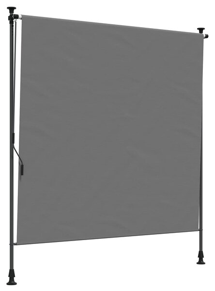 Venkovní Roleta Světle šedá 100 x 270 cm