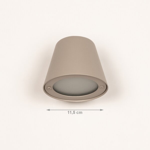 Nástěnné venkovní svítidlo Tahoma Dark Taupe (LMD)